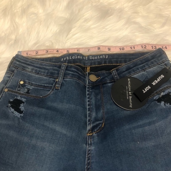 Articles Of Society NWT Distressed Ankle Skinny Jeans - Picture 14 of 14